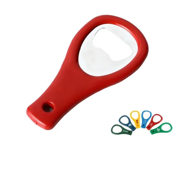 Tennis Racket Shape Bottle Opener Custom Metal Plastic Beer