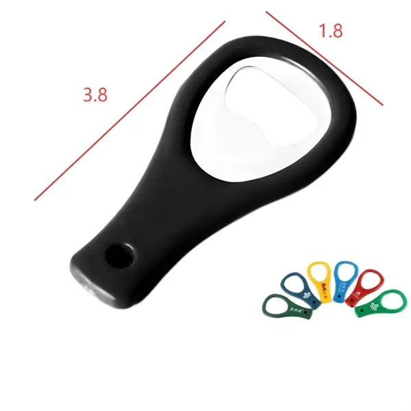 Tennis Racket Shape Bottle Opener Custom Metal Plastic Beer