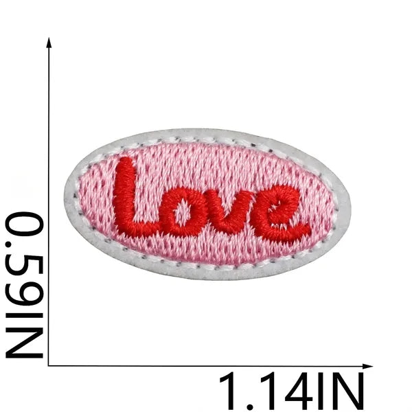 Mini Cute Embroidery Patch Iron On DIY Decor Applique