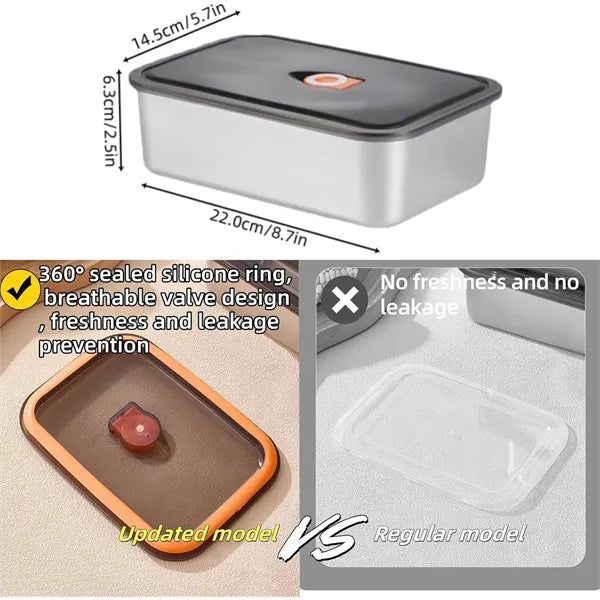 Stainless Steel Food Storage Containers