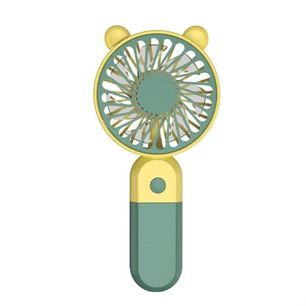 Macaron Color Portable Handheld Fan 3 Speeds Ultra Quiet