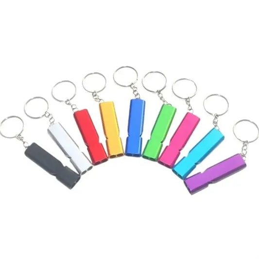 Emergency Lifeguard Safety Whistle with Lanyard and Keychain