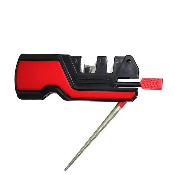 Multi-functional Portable Pocket Knife Sharpener for Camping