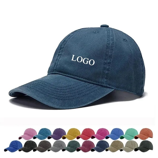 Premium Washed Cotton Breathable Baseball Cap