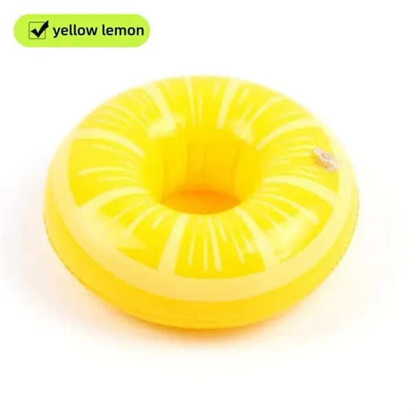 PVC Inflatable Single Hole Floating Drink Holder
