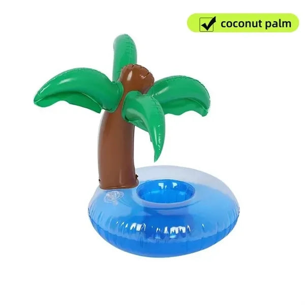 PVC Inflatable Single Hole Floating Drink Holder