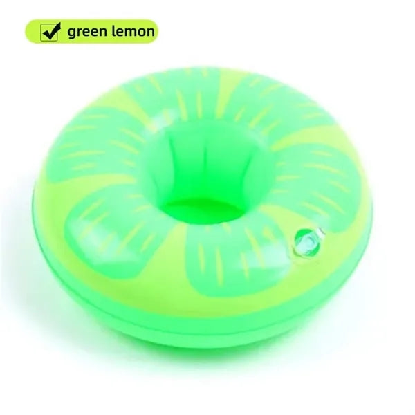 PVC Inflatable Single Hole Floating Drink Holder