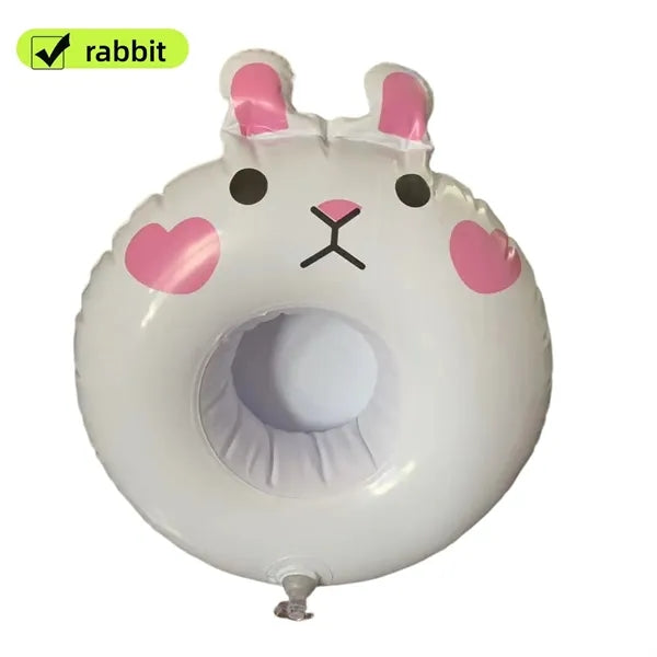 PVC Inflatable Single Hole Floating Drink Holder