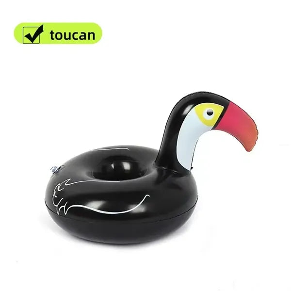 PVC Inflatable Single Hole Floating Drink Holder