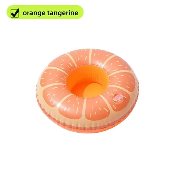PVC Inflatable Single Hole Floating Drink Holder