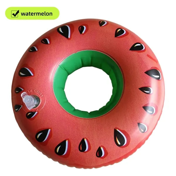 PVC Inflatable Single Hole Floating Drink Holder