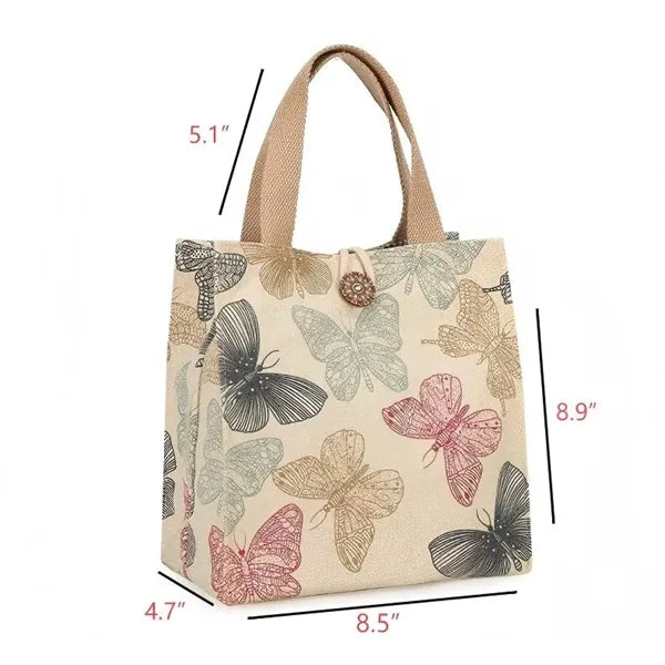 Japanese Style Fashion Canvas Tote Bag, Crossbody & Handbag