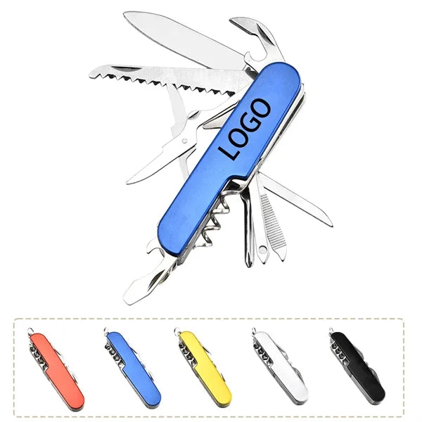 11 in 1 Stainless Steel Folding Multi Tool Pocket Knife