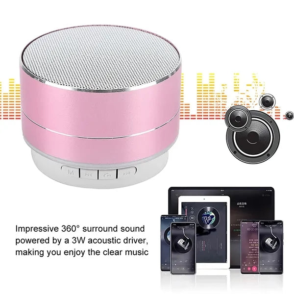 Portable Bluetooth Speaker HD Audio Built In Speakerphone