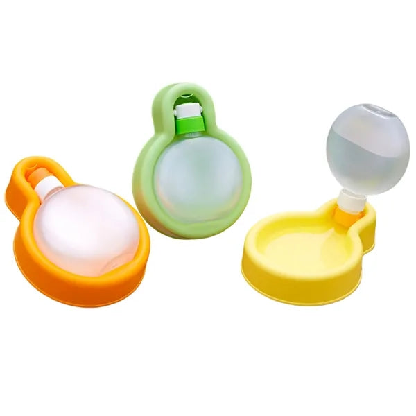 17oz Dog Water Bottle Foldable Bowl Portable Dispenser