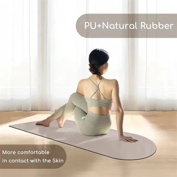 Eco Friendly Thick PU Yoga Mat Fitness Non Slip Durable
