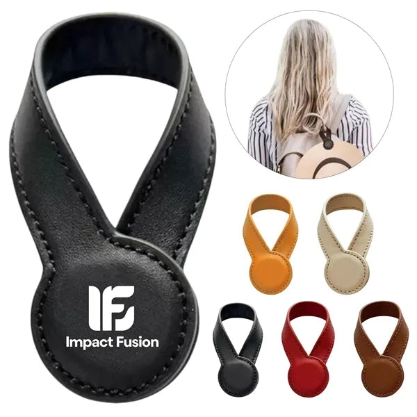 Hat Clip Leather Cap Holder for Bag Strap Travel Use