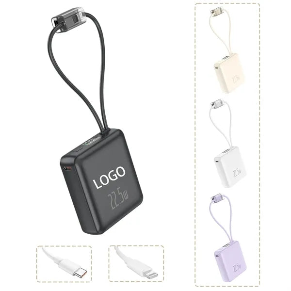 10000mAh Portable Power Bank Built