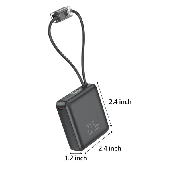 10000mAh Portable Power Bank Built