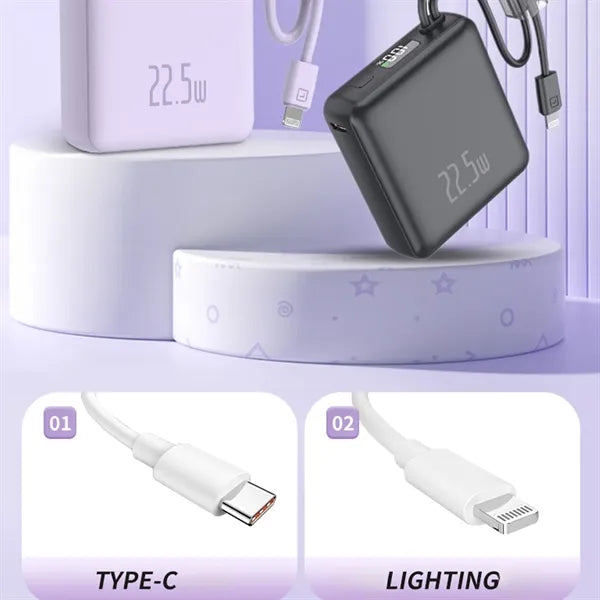 10000mAh Portable Power Bank Built