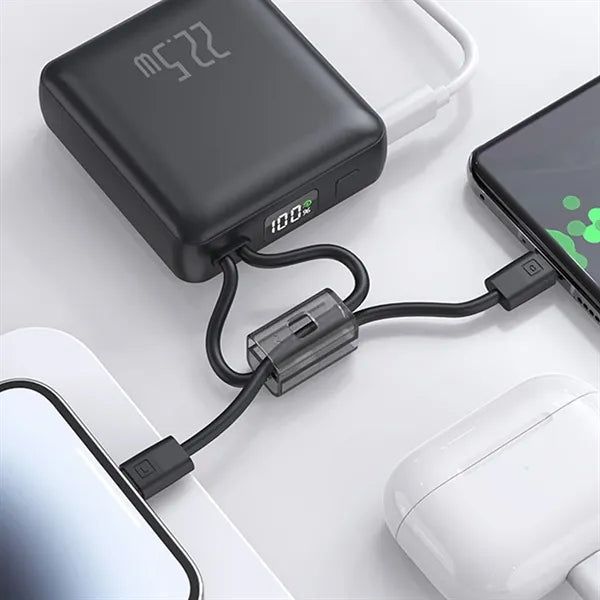 10000mAh Portable Power Bank Built