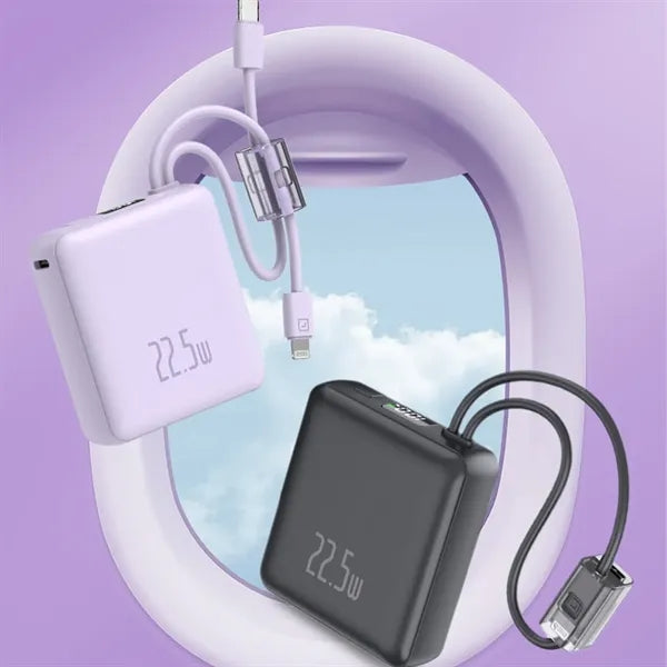10000mAh Portable Power Bank Built