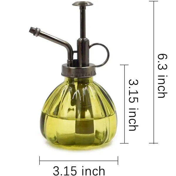 Antique Style Spray Bottle Sturdy Glass Plastic