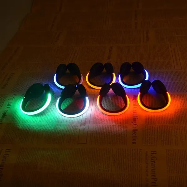 LED Flash Shoe Safety Clip Light