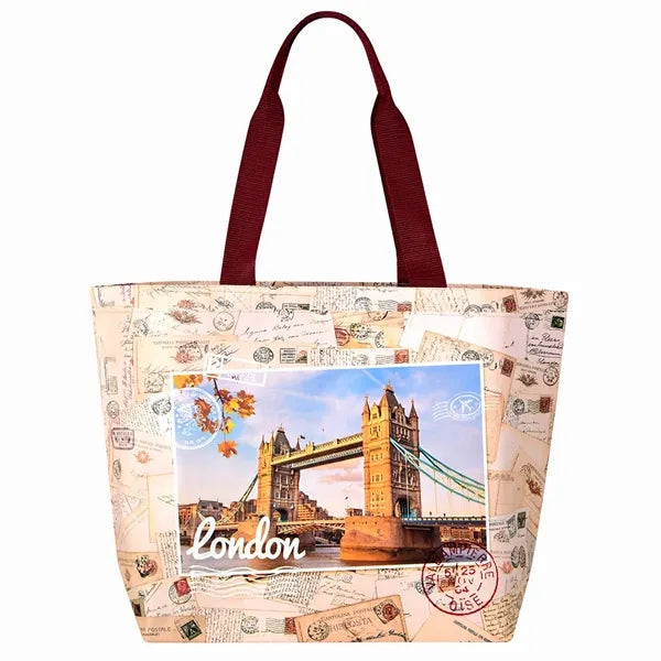 Fashion Meets Function: Double Layered Laminated Travel Bag