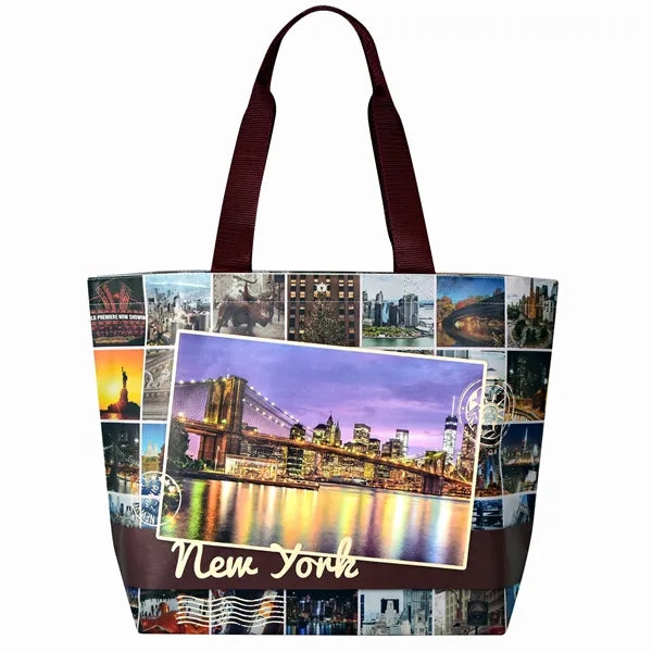 Fashion Meets Function: Double Layered Laminated Travel Bag