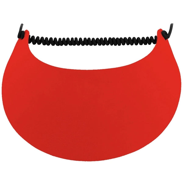 Foam Visor - Coil Back