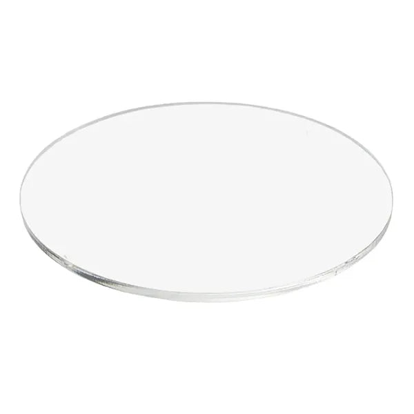 4" Clear Acrylic Coaster