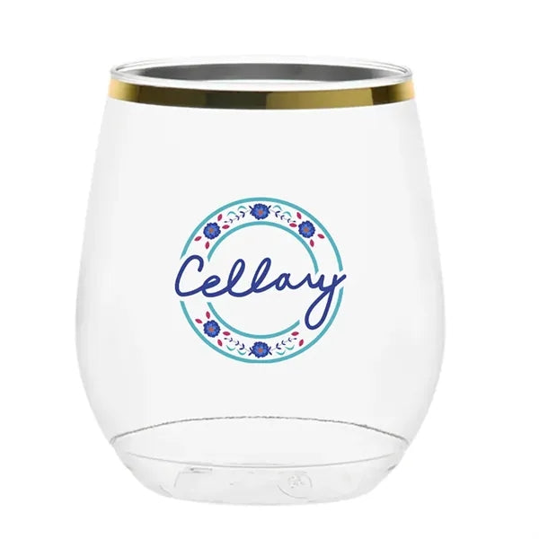 14oz. Vino Gold Rim