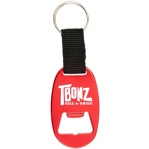 Oval Aluminum Bottle Opener