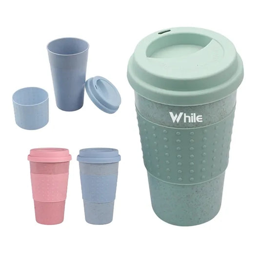 Tumbler 12oz Wheat straw BPA Free Travel Mug