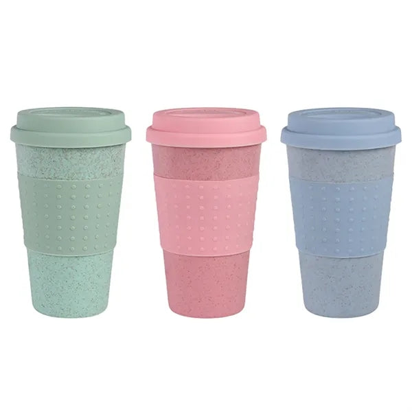 Tumbler 12oz Wheat straw BPA Free Travel Mug