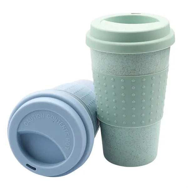 Tumbler 12oz Wheat straw BPA Free Travel Mug