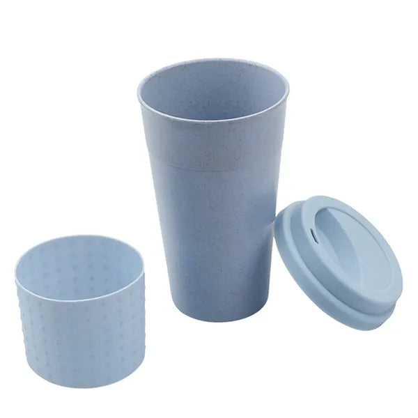 Tumbler 12oz Wheat straw BPA Free Travel Mug