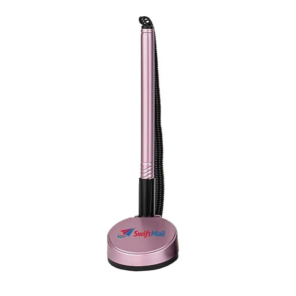 Adhesive Desk Pen with Spring Cord Promo Gift