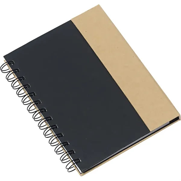 Combination Sticky Note Sticker Hardcover Coil Book