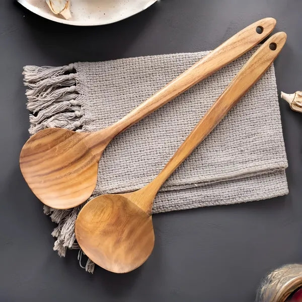Wooden Kitchen Spatula Turner Spoons Cooking Tools