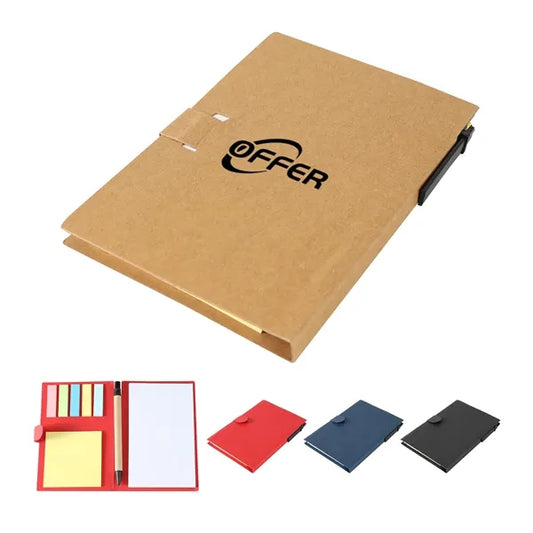 Notebook With Sticky Notes
