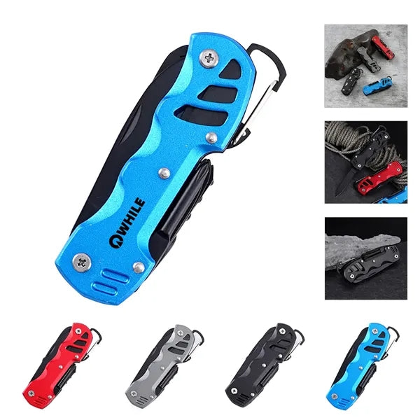 Portable Folding Tool With Safety Locking