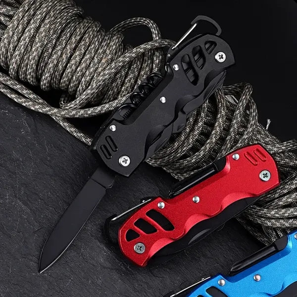 Portable Folding Tool With Safety Locking