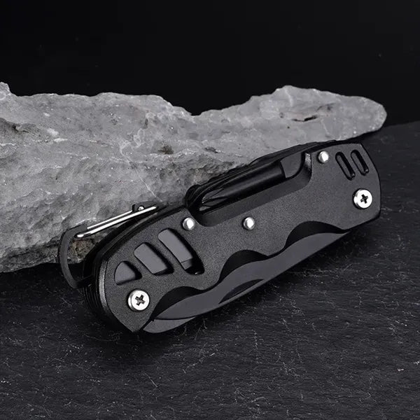 Portable Folding Tool With Safety Locking