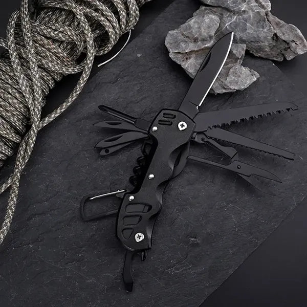 Portable Folding Tool With Safety Locking