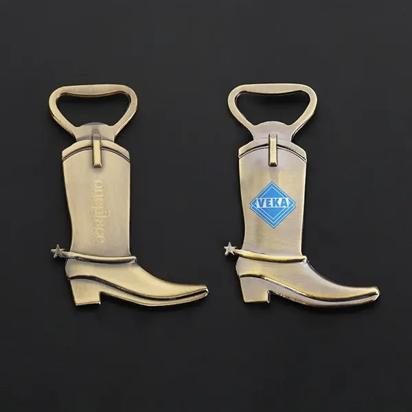 Metal Cowboy Boot Bottle Opene