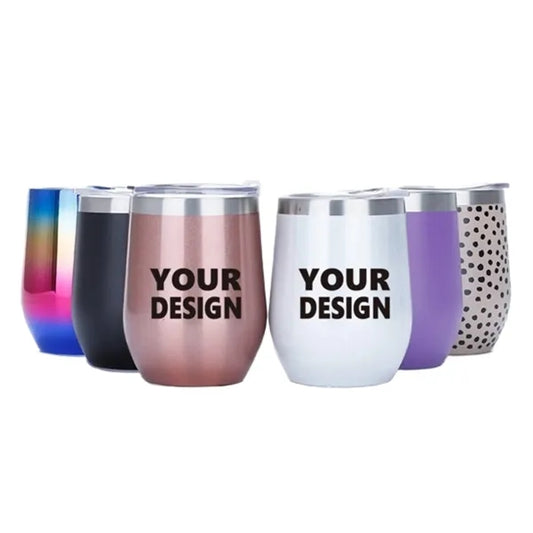 12oz Stainless Steel Insulated Coffee Mug with Lid