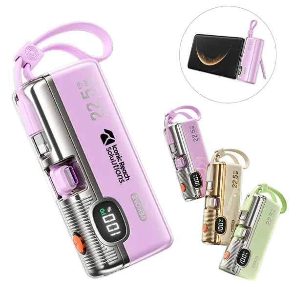 WP-35 5000mAh Pocket Power Bank with Fast 22.5W Charging