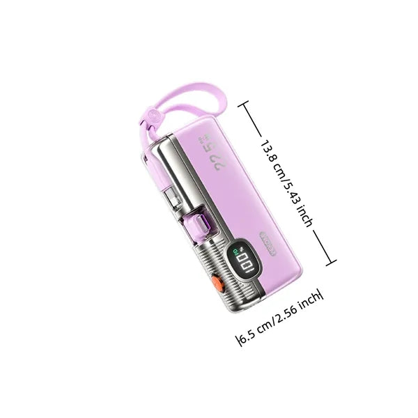 WP-35 5000mAh Pocket Power Bank with Fast 22.5W Charging